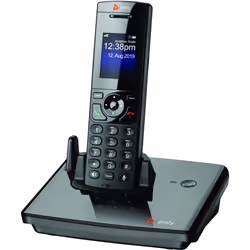 POLY VVX D230 DECT 1880-1900 MHz Base Station and DECT Phone Handset Kit with Power Supply - Additional view 4
