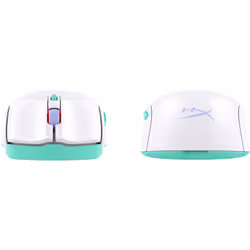 HP HyperX Pulsefire Haste 2 Core Wls - Gaming Mouse (Wht/Grn/Pur) - Additional view 3