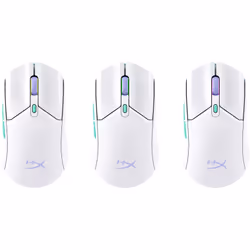HP HyperX Pulsefire Haste 2 Core Wls - Gaming Mouse (Wht/Grn/Pur) - Additional view 5