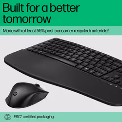 HP 680 Comfort Dual-Mode Keyboard and Mouse Combo - Additional view 4