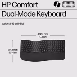 HP 680 Comfort Dual-Mode Keyboard - Additional view 2