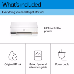 HP ENVY 6132e Wireless All-in-One Color Printer, Instant Ink; Photo printing - Additional view 4