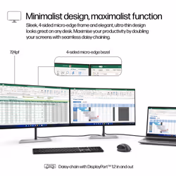 HP Series 7 Pro 23.8 inch FHD Monitor - 724pf - Additional view 7