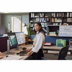 HP Series 7 Pro 24 inch WUXGA Monitor - 724pn - Additional view 7
