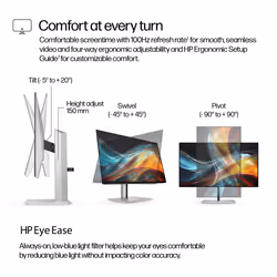 HP Series 7 Pro 24 inch WUXGA Monitor - 724pn - Additional view 8