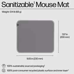 HP 105 Sanitizable Mouse Pad