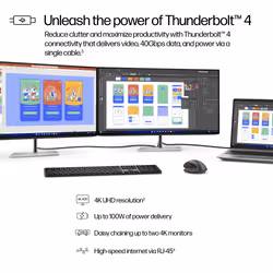 HP Series 7 Pro 31.5 inch 4K Thunderbolt 4 Monitor - 732pk - Additional view 7