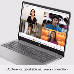 HP Chromebook 15a-nb0004na Core i3-N305 15.6 inch 8 GB RAM 256 GB Flash Full HD ChromeOS Silver - Additional view 8