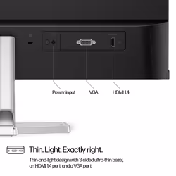 HP Series 5 23.8 inch FHD Monitor - 524sf - Additional view 7