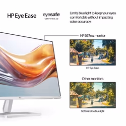 HP Series 5 27 inch FHD White Monitor - 527sw - Additional view 6