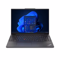 Lenovo ThinkPad E16 Gen 1 (AMD), AMD Ryzen™ 5, 2 GHz, 40.6 cm (16"), 1920 x 1200 pixels, 8 GB, 256 GB