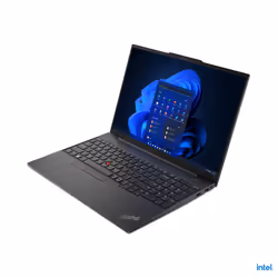 Lenovo ThinkPad E16 Intel® Core™ i7 i7-1355U Laptop 40.6 cm (16") WUXGA 16 GB DDR4-SDRAM 512 GB SSD Wi-Fi 6 (802.11ax) Windows 11 Pro German Black