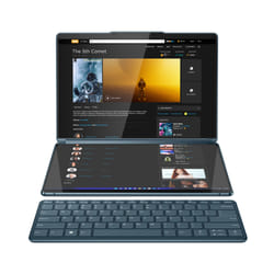 Lenovo Yoga Book 9 13IRU8 Intel® Core™ i7 i7-1355U Hybrid (2-in-1) 33.8 cm (13.3") Touchscreen 2.8K 16 GB LPDDR5x-SDRAM 1 TB SSD Wi-Fi 6E (802.11ax) Windows 11 Home UK English Teal