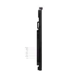 Lenovo ThinkVision T75 computer monitor 190.5 cm (75") 3840 x 2160 pixels 4K Ultra HD LED Touchscreen Black - Additional view 4