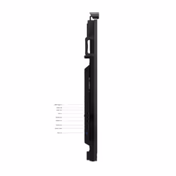 Lenovo ThinkVision T65 computer monitor 165.1 cm (65") 3840 x 2160 pixels 4K Ultra HD LED Touchscreen Black - Additional view 4