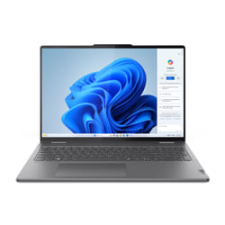 Lenovo Yoga 7 2-in-1 16IML9 Intel Core Ultra 7 155U Hybrid (2-in-1) 40.6 cm (16") Touchscreen WUXGA 16 GB LPDDR5x-SDRAM 512 GB SSD Wi-Fi 6E (802.11ax) Windows 11 Home UK English Grey