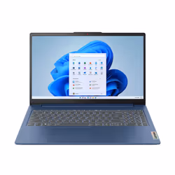 Lenovo IdeaPad Slim 3 15IAH8 Intel® Core™ i5 i5-12450H Laptop 39.6 cm (15.6") Full HD 16 GB LPDDR5-SDRAM 512 GB SSD Wi-Fi 5 (802.11ac) Windows 11 Home UK English Blue