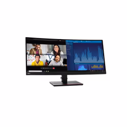 Lenovo ThinkVision P34w-20 LED display 86.7 cm (34.1") 3440 x 1440 pixels Wide Quad HD Black - Additional view 7