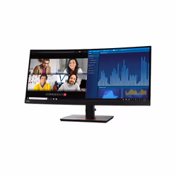 Lenovo ThinkVision P34w-20 LED display 86.7 cm (34.1") 3440 x 1440 pixels Wide Quad HD Black - Additional view 8