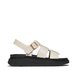 FitFlop GEN-FF LEATHER Womens Fisherman Sandals Paris Beige - UK 8