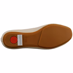 FitFlop Mary Jane Womens Ballerina Shoes in Beige - 4