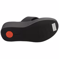 FitFlop Platfforms Toepost Womens Wedge Sandals in Black - 5