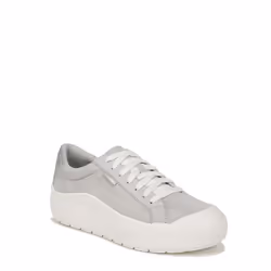 Dr. Scholl's Shoes Womens Time Off Platform Slip On Fashion Sneaker Vapor Grey Microfiber 10 M