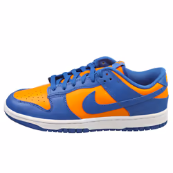 Nike Dunk Low Retro Mens Fashion Trainers in Orange Blue - 9.5