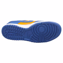 Nike Dunk Low Retro Mens Fashion Trainers in Orange Blue - 9.5