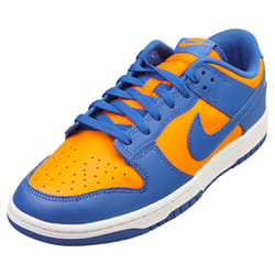 Nike Dunk Low Retro Mens Fashion Trainers in Orange Blue - 8
