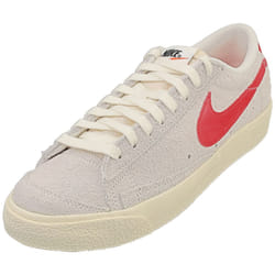 Nike Blazer Low 77 Vintage Womens Fashion Trainers in Summit White - 4