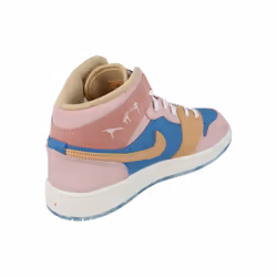 Nike Air Jordan 1 Mid Ss GS Trainers Fn7452 Sneakers Shoes - 5.5