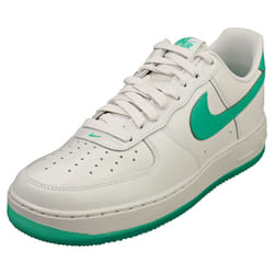 Nike Air Force 1 07 Premium Mens Fashion Trainers in White Green - 8