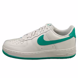 Nike Air Force 1 07 Premium Mens Fashion Trainers in White Green - 8