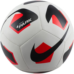 FZ7551-100 NK PARK TEAM - 2.0 - FA24 Recreational soccer ball Unisex WHITE/BRIGHT CRIMSON/BLACK Size 5