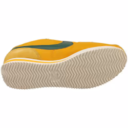 Nike Cortez Womens Fashion Trainers in Yellow Green - 6