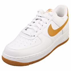 Nike Air Force 1 07 Next Nature Womens Fashion Trainers in White Flax - 3