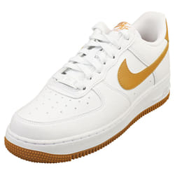Nike Air Force 1 07 Next Nature Womens Fashion Trainers in White Flax - 3