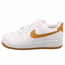 Nike Air Force 1 07 Next Nature Womens Fashion Trainers in White Flax - 3