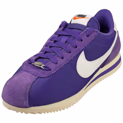 Nike Cortez Womens Fashion Trainers in Purple White - 3.5 UK