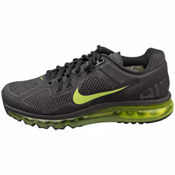 Nike Air Max 2013 Mens Fashion Trainers in Black Green - 9
