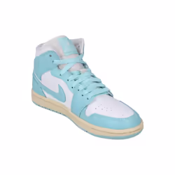 Nike Womens Air Jordan 1 Mid Trainers Bq6472 Sneakers Shoes - 7