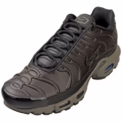 Nike Air Max Plus Premium Qs Mens Fashion Trainers in Black - 10