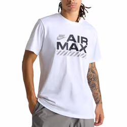 Nike Air Max Mens T Shirts Casual Graphic Tee - White, M