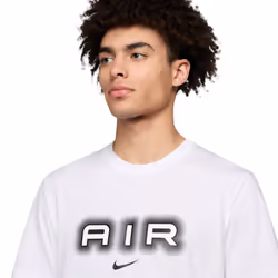 Nike Air Men's Graphic Logo T Shirt - White, Small