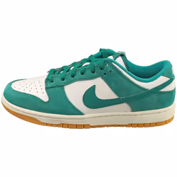 Nike Dunk Low Se Mens Fashion Trainers in Green White - 10