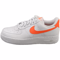 Nike Air Force 1 07 Next Nature Womens Fashion Trainers in White Mango - 5.5