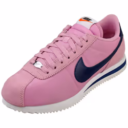 Nike Cortez Womens Fashion Trainers in Pink Navy - 4.5