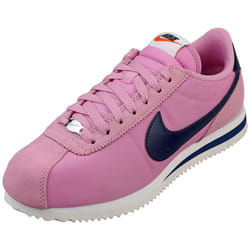 Nike Cortez Womens Fashion Trainers in Pink Navy - 4.5