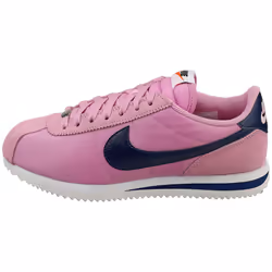 Nike Cortez Womens Fashion Trainers in Pink Navy - 4.5